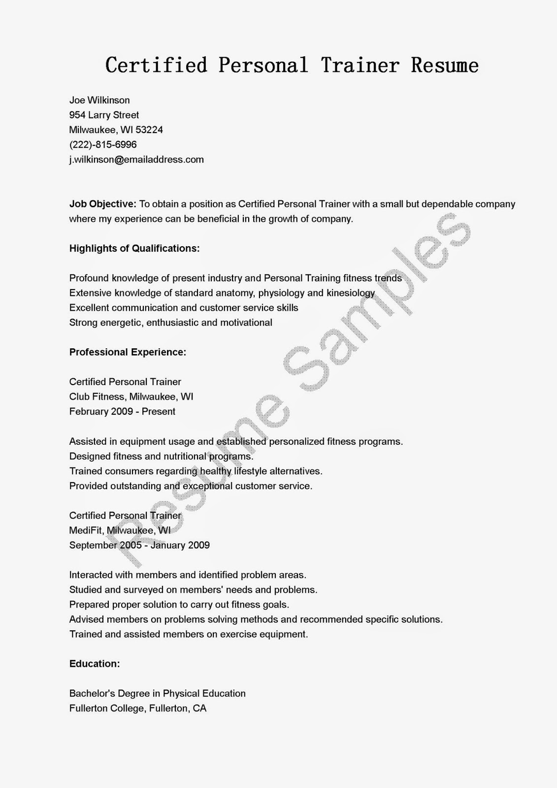 Resume questions to ask